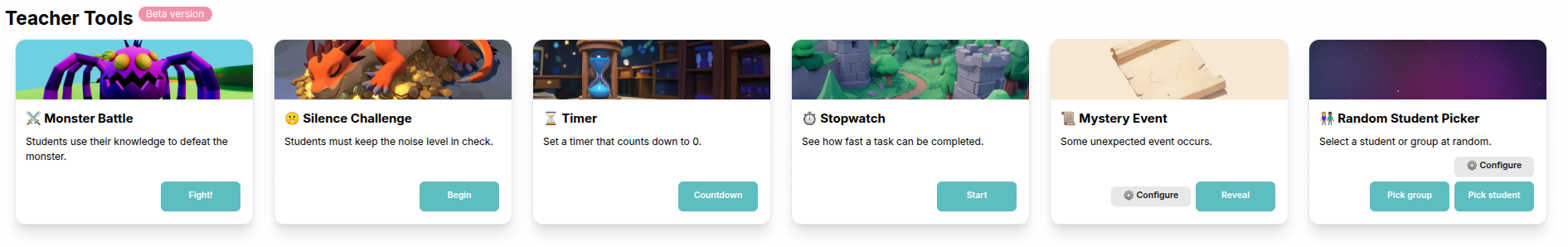 Instant Teacher tools